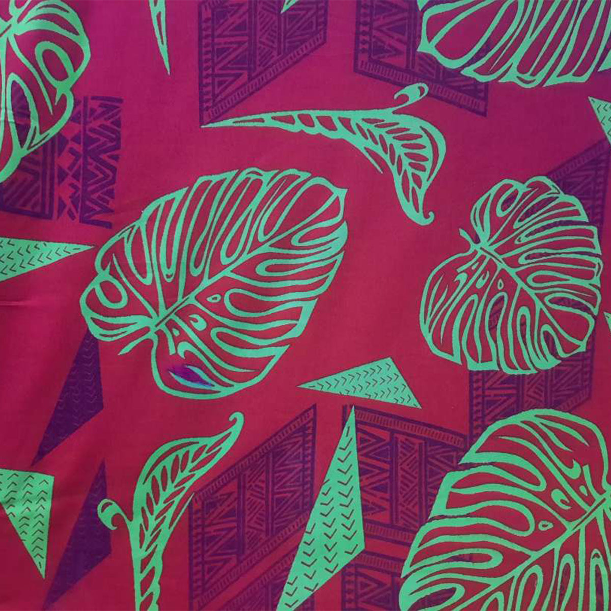 Rayon Printed W/Elei Fabric 45'' per meter