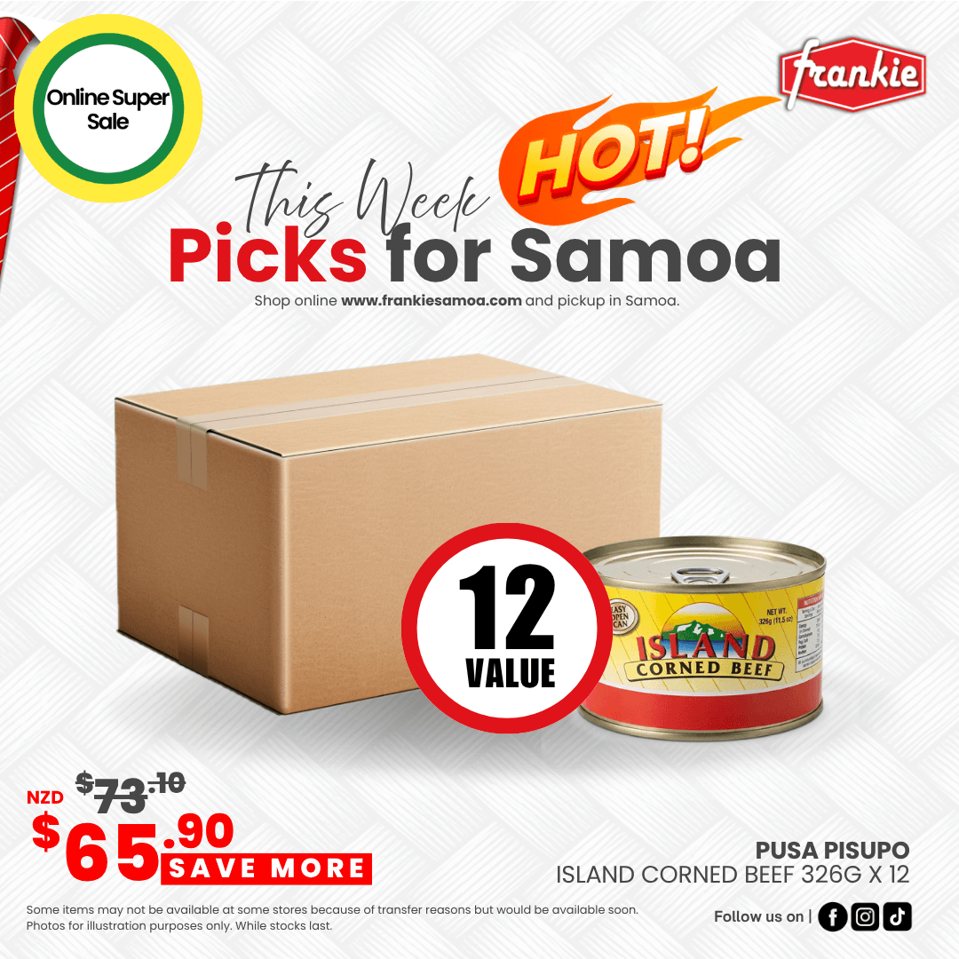 Island Corned Beef 326g x 12