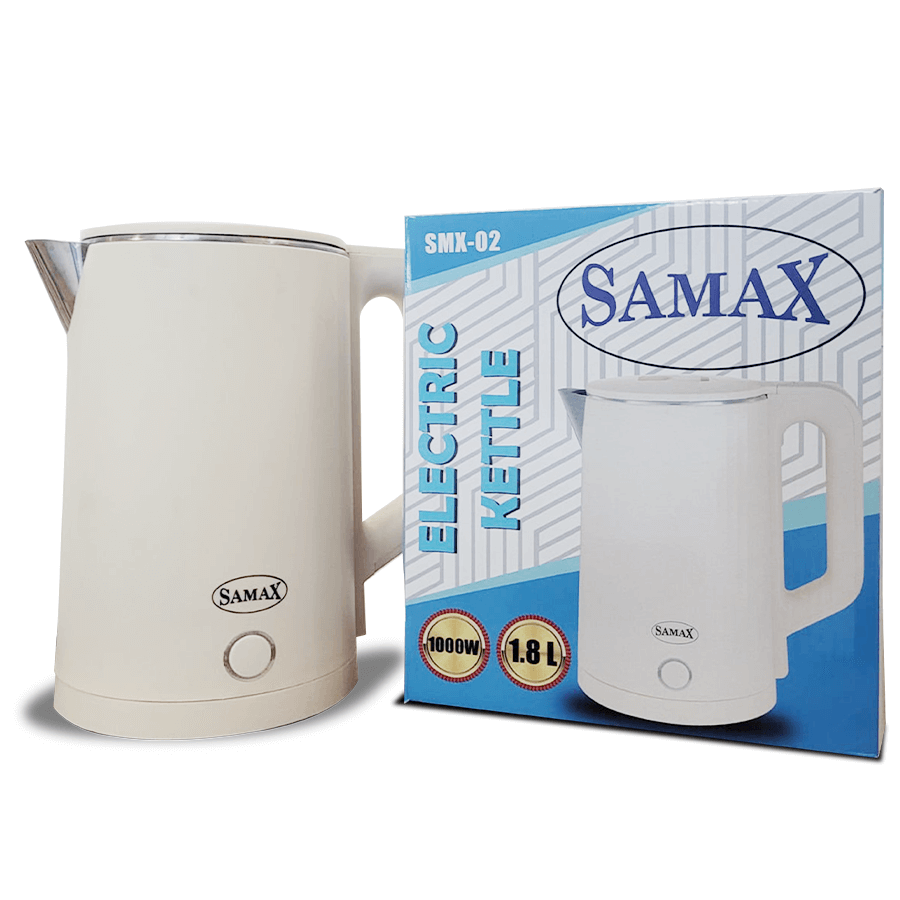 Samax Electric Kettle 1.8l 1000w - Frankie Supermarket