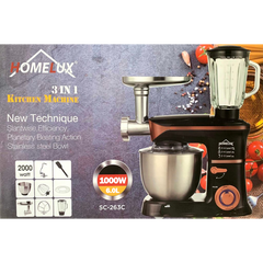 3In1 Kitchen Machine 1000w 6L [Limited Stock]