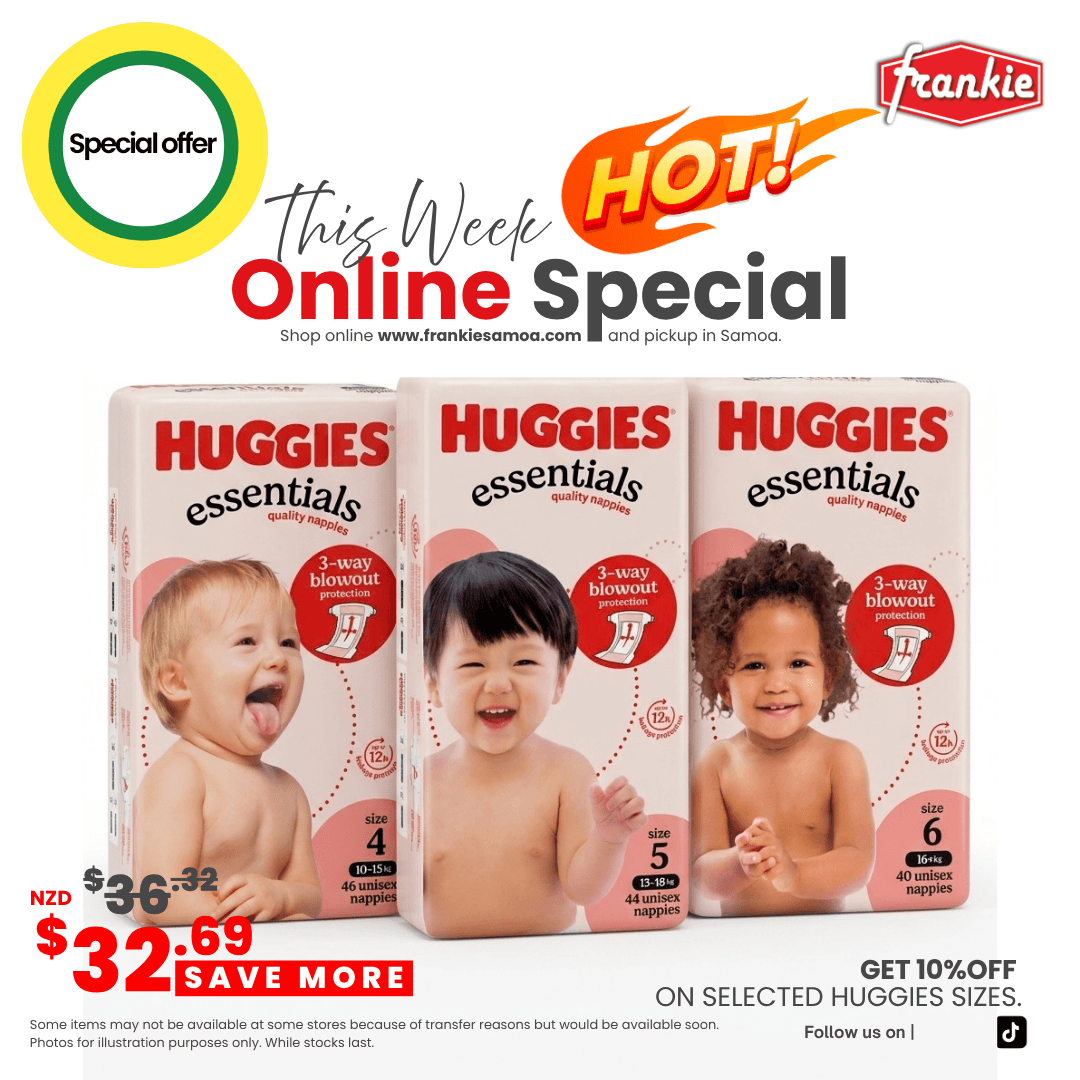 Huggies Essentials Nappies Size 5 (13-18kg), 44 Pack