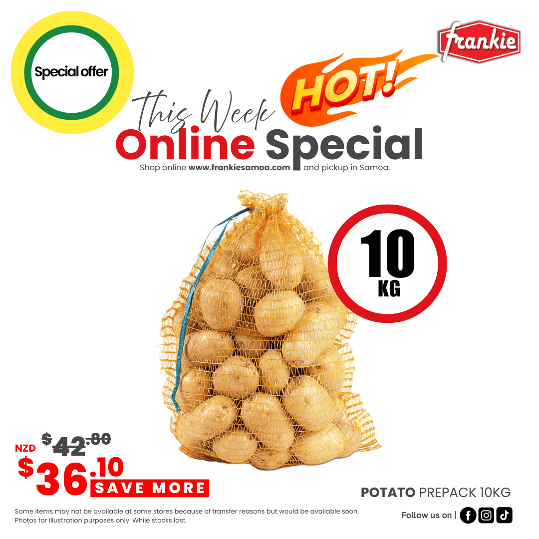 Potato Prepack 10kg