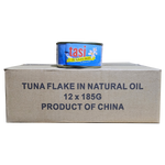 Tasi Tuna Flakes in Natural Oil 185g x 12