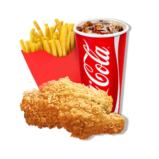 2PCS Chicken & Chips Meal