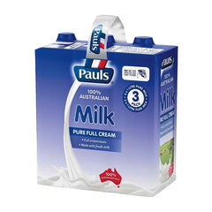 Pauls Pure Milk 1ltr x 3pcs