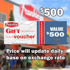 Frankie Voucher 500 Credit Equal Value