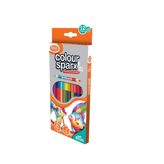 ATLAS 12Colour Sparx Pencil B1