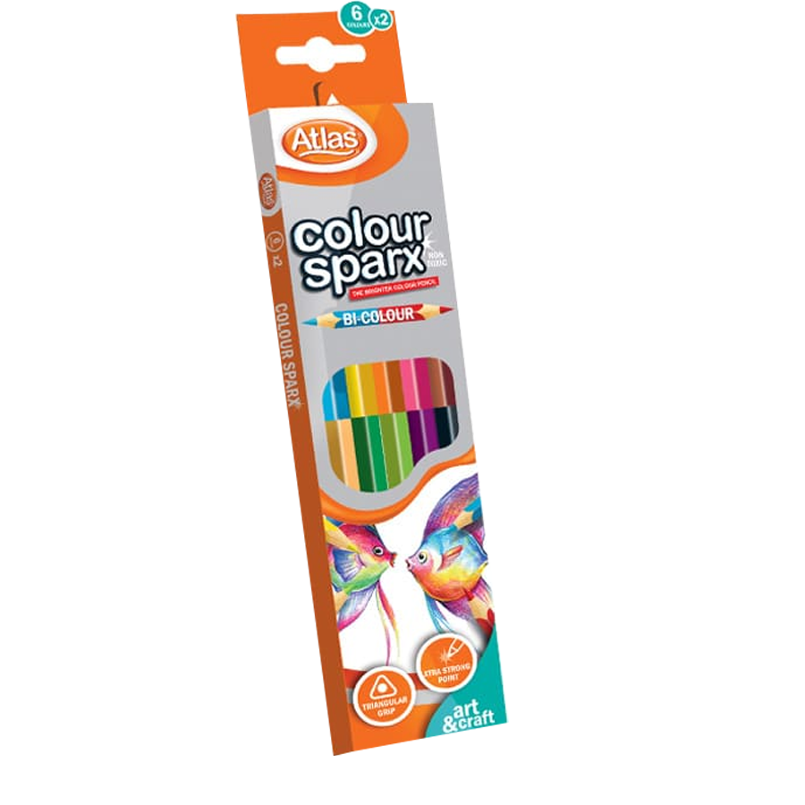 ATLAS 6Colour Sparx Pencil
