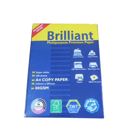 Brilliant Glossy Paper A4 80g