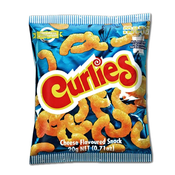 Curlies Cheese 20g x 5pcs [Assorted Flavors]