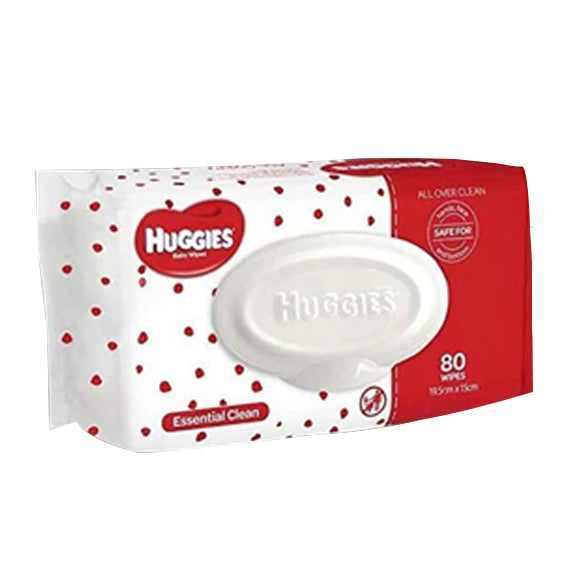 Huggies Essential Fragrance B/Wipes 80'S