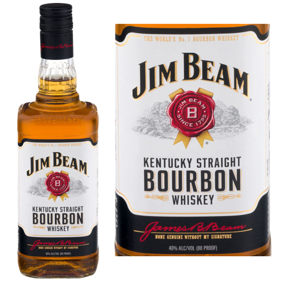 Jim Beam Bourbon Whiskey 1125ml