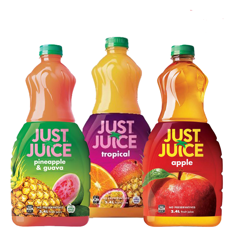 Just Juice 2.4ltrs (Flavor By choice)