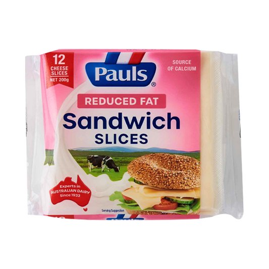 Pauls High C/Low-fat Slice 200g