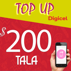 Digicel Top Up $200