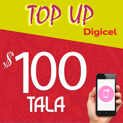 Digicel Top Up $100