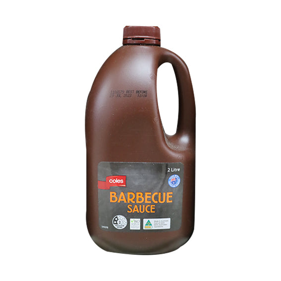 Coles BBQ Sauce 2ltr