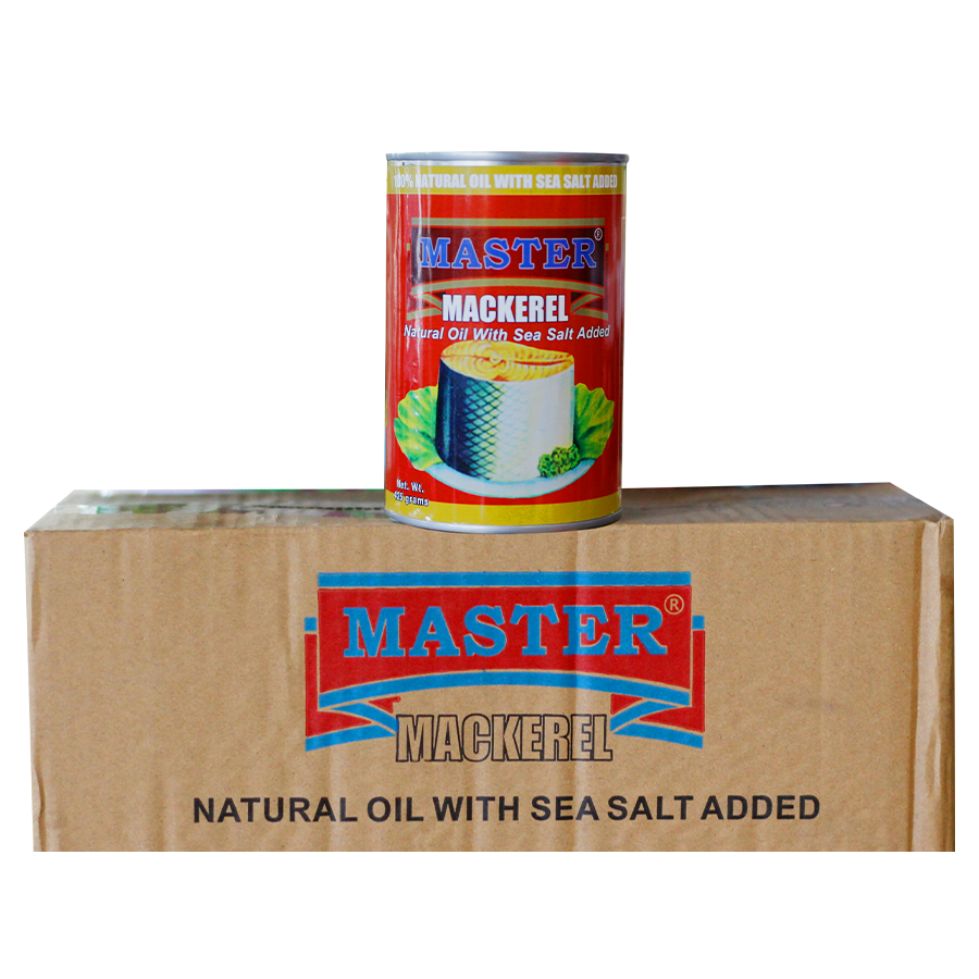 Master Mackerel N/Oil 425g