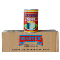 Master Mackerel N/Oil 425g