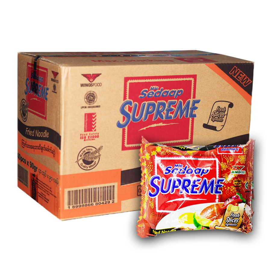 Sedaap Supreme Fried Noodle 40 | Box