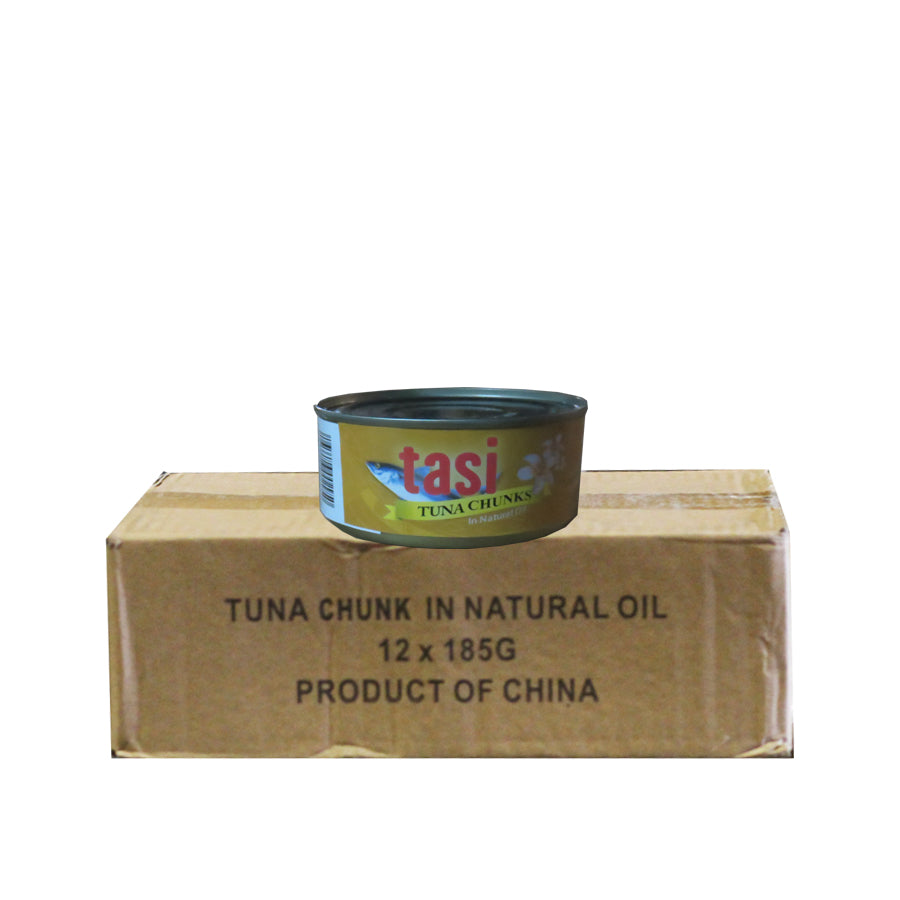 Tasi Tuna Chunks 185g x 12